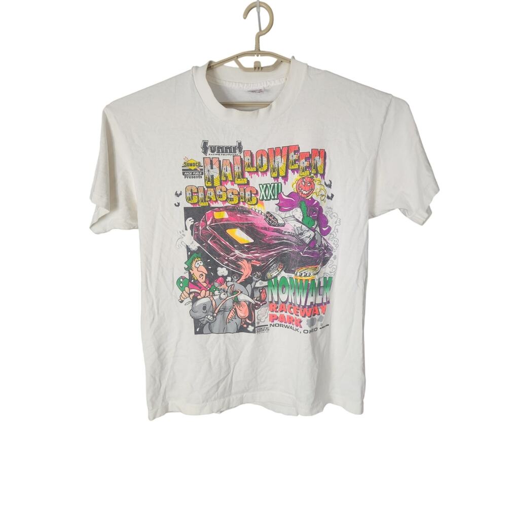 Vintage 1995 Drag Racing T men's XL